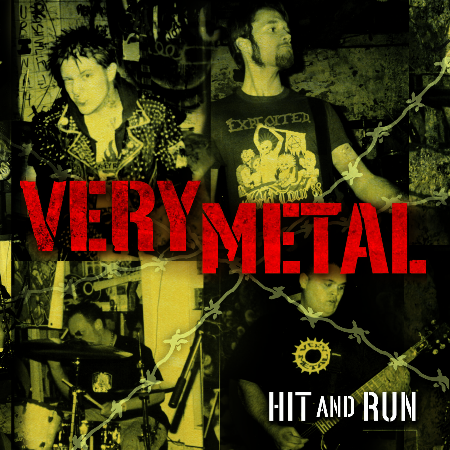 Very Metal – “Hit and Run” CD | Beer City Records & Skateboards